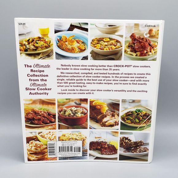 Rival Cookbook Crock Pot Slow Cooker 500 Recipes Collection Binder Divider Tabs - Picture 2 of 14